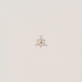 Marquise Flower Flatback Earring