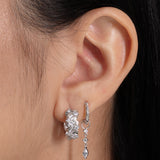 VA Woven Hoop Earrings