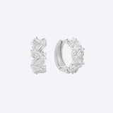 VA Woven Hoop Earrings