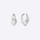 VA Wave Hoop Earrings