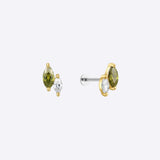 VA Limelight Flatback Earrings