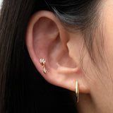 Marquise Drop Flatback Earrings
