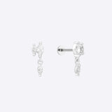 Marquise Drop Flatback Earrings