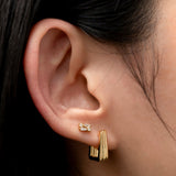 Vier Flatback Earrings