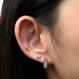 Vier Flatback Earrings